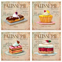 Patisserie French Bakery Wall Decal Set