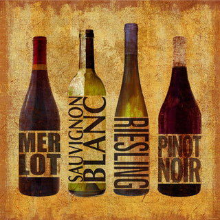 Wine Bottles Merlot Riesling IKEA LACK Table Graphic