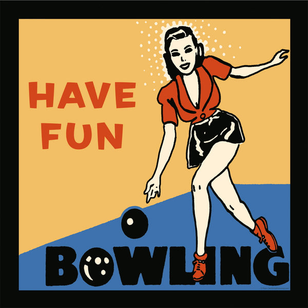 Bowling Have Fun IKEA LACK Table Graphic
