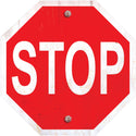 Stop Sign Distressed Floor Graphic