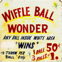 Wiffle Ball Wonder Carnival Game Wall Decal