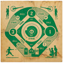Baseball Game Plywood Board Look Floor Graphic