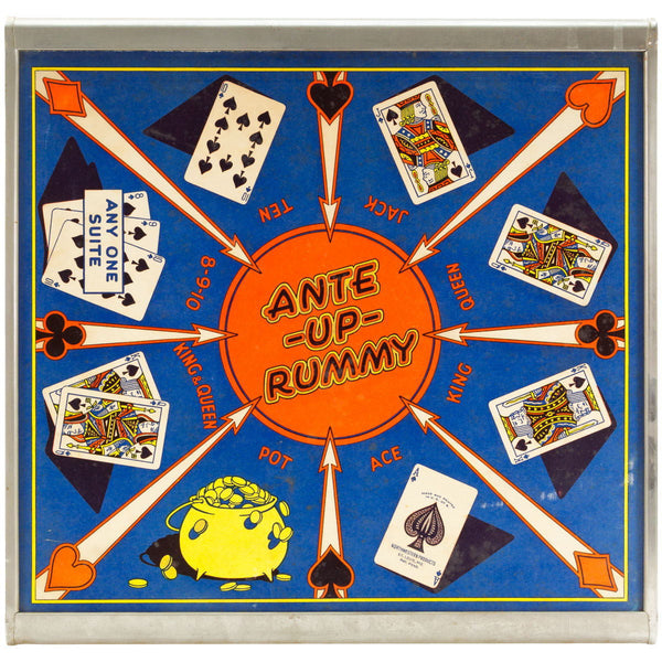 Ante Up Rummy Card Game Board Floor Graphic