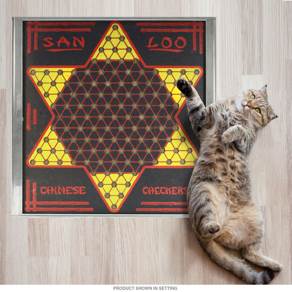San Loo Chinese Checkers Game Board Floor Graphic